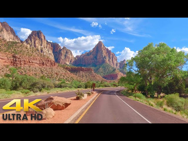 St. George to Zion National Park Complete Utah Scenic Drive 4K
