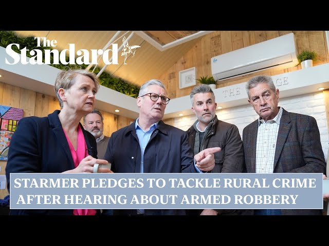 Sir Keir Starmer pledges to tackle rural crime after hearing about armed robbery