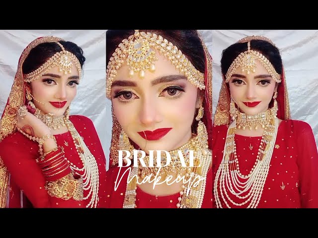 Bridal Makeup Step by Step Tutorial | Pakistani Bridal Makeup Tutorial