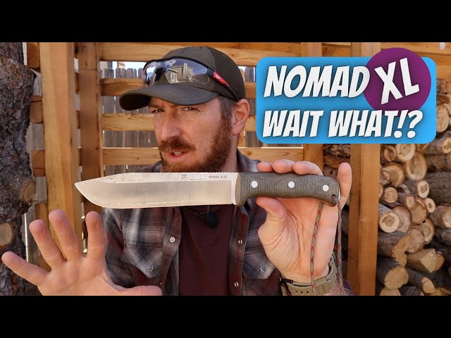 NEW Joker Nomad 6.5 Stainless Survival Knife!