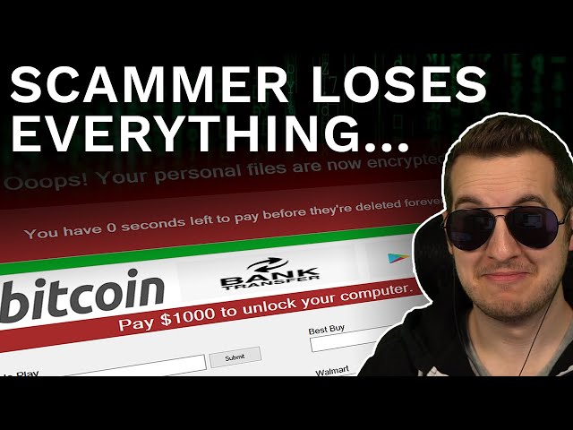Scammer Loses Everything To Ransomware Virus