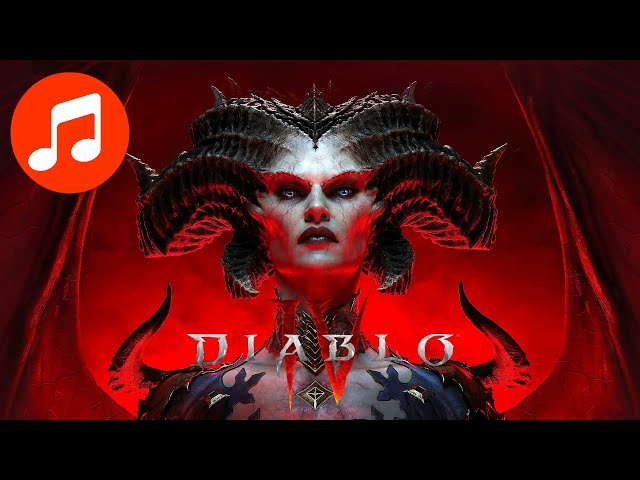 Relaxing DIABLO IV Music 🎵 1 HOUR Beta Title Screen ( OST | Soundtrack )