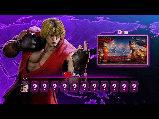 Street Fighter 6 Arcade Mode: Ken Masters