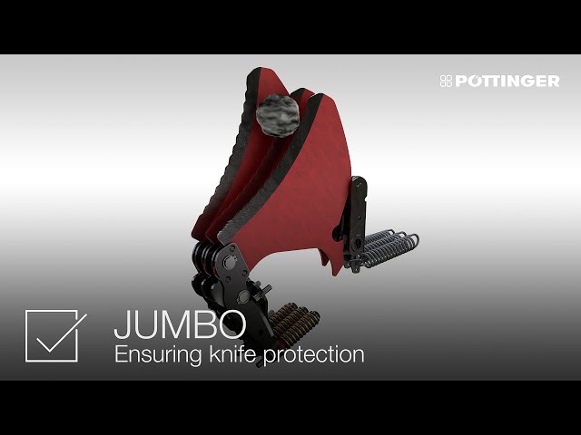 PÖTTINGER - JUMBO / JUMBO COMBILINE - Ensuring knife protection