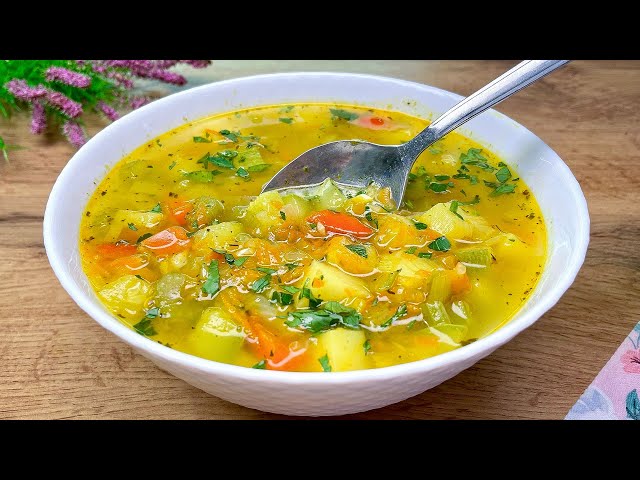 This vegetable soup is like medicine for my stomach! I eat this soup day and night! Healthy!