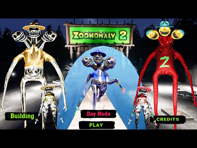Zoonomaly 2 Official Teaser Trailer Gameplay⭐UFO Summoned All Monster Scary 3 Headed And Mixamo Zoo