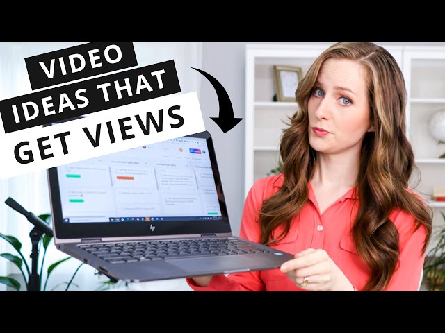 My EXACT YouTube Strategy For Coming Up With Video Ideas That Will Get Views & GROW YOUR CHANNEL