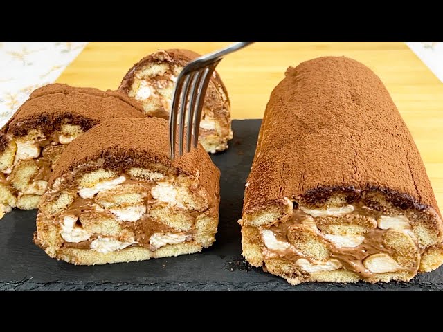 Easy dessert in 5 minutes, no flour, no oven, no condensed milk, ready to cook every day!
