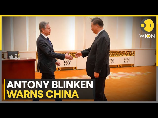 Antony Blinken meets Xi Jinping in Beijing to discuss bilateral and global issues