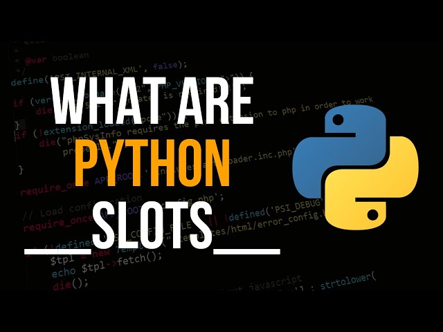 What are __slots__ in Python? Optimize Your Code!