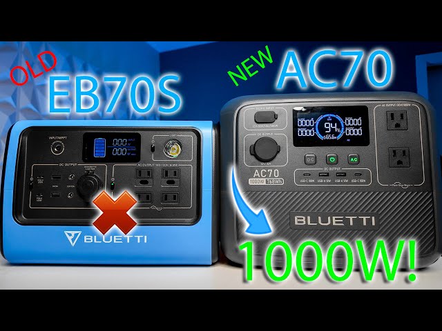 BLUETTI AC70 Review + Comparison VS EB70S