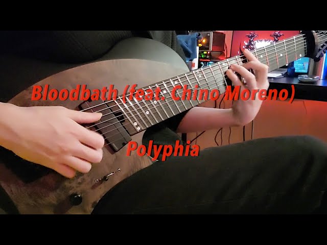 Bloodbath (feat. Chino Moreno) - Polyphia [FULL Guitar Cover]