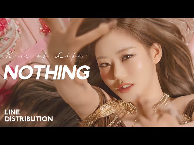 KISS OF LIFE — Nothing | Line Distribution