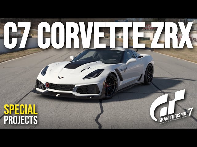 GT7 | Chevrolet C7 Corvette ZRX Build Tutorial | Special Projects