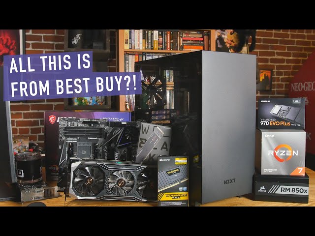 The Best $1200 PC Using Best Buy Parts - AND IT'S GOOD