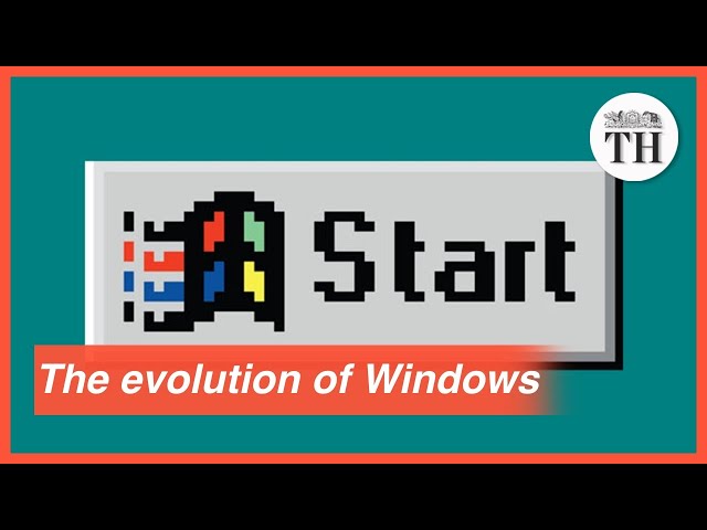 The evolution of Microsoft Windows over the years