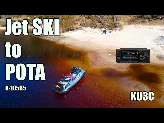 "From River to Radio - Jet Skiing to an Amateur Radio Park Activation"  Suwannee River POTA KU3C
