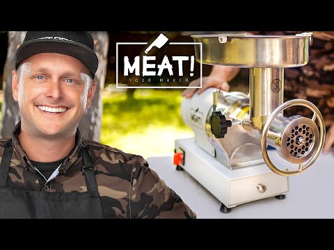 Unboxing the New Meat Your Maker 1 HP DUAL Grind Grinder #22