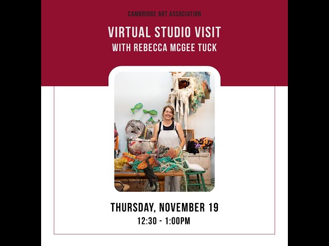 Virtual Studio Visit: Rebecca McGee Tuck