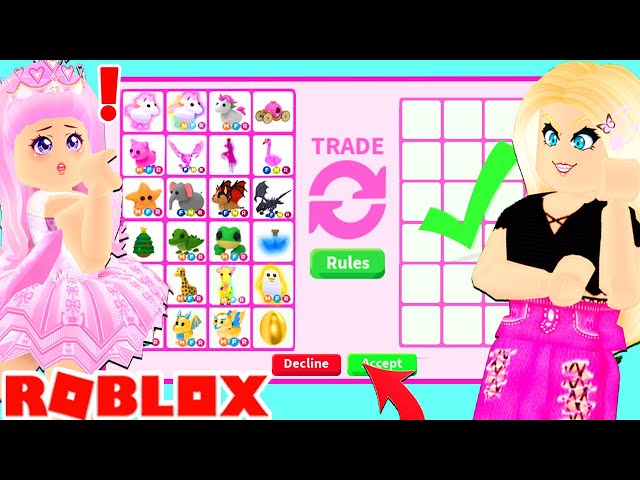 This SCAMMER TRICKED ME Into Trading Her MY ENTIRE INVENTORY... Roblox Adopt Me