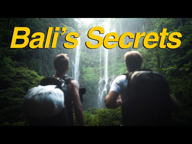Bali's Best-Kept Secrets: 3 Hidden Gems Revealed - DJI Mavic 3 Pro