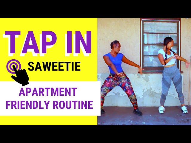 💋 Saweetie - TAP IN | Apartment-Friendly Cardio Routine with @OrganicCharlene