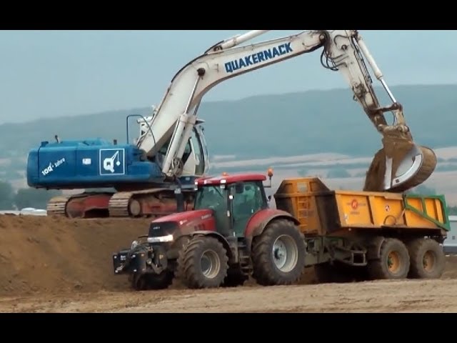 CONSTRUCTION WORKS | Excavator u. Tractors | Fendt | John Deere Tractors | Liebherr | Caterpillar