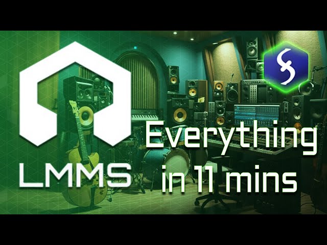 LMMS - Tutorial for Beginners in 11 MINUTES!  [ UPDATED ]