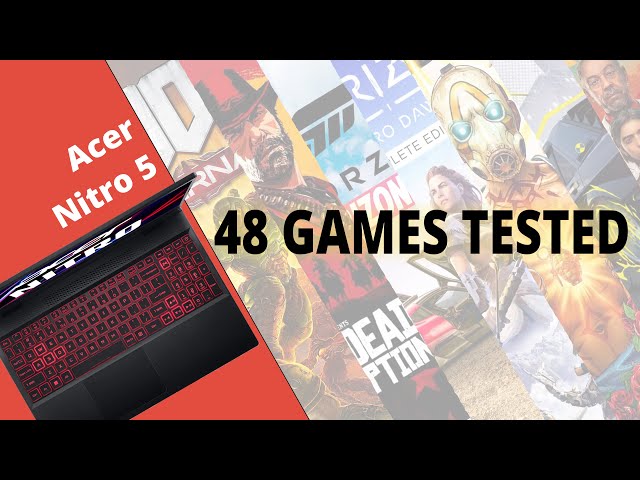 Acer Nitro 5 (2022) Gaming Benchmarks: 48 Games Tested (i5-12500H and RTX 3050)