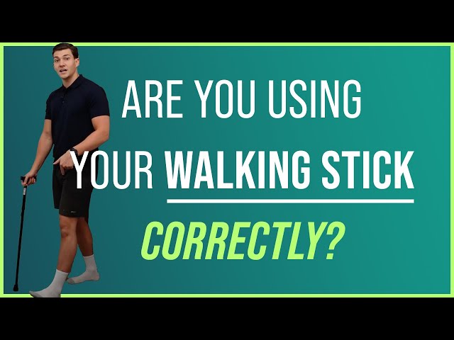 How to Use a Walking Stick/Cane Correctly