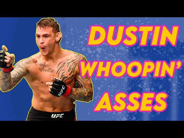 3 Minutes of Dustin Poirier Fighting Like his Family is Being held Hostage