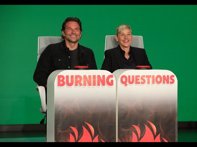 Bradley Cooper Answers Ellen’s ‘Burning Questions’