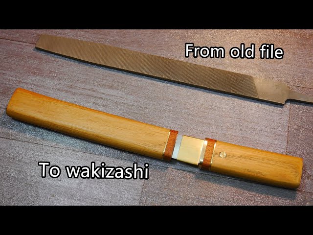 Knife Making-Tanto knife from an Old File