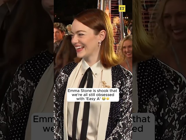 Emma Stone Can't Believe We Are Still Obsessed with Easy A