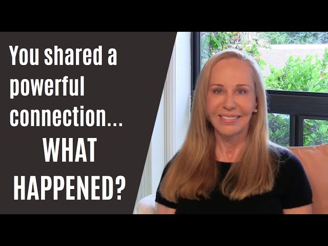 You shared a powerful connection. What happened?