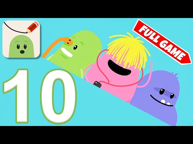 Dumb Ways To Draw - Gameplay Walkthrough Part 10 - All Levels (iOS, Android)