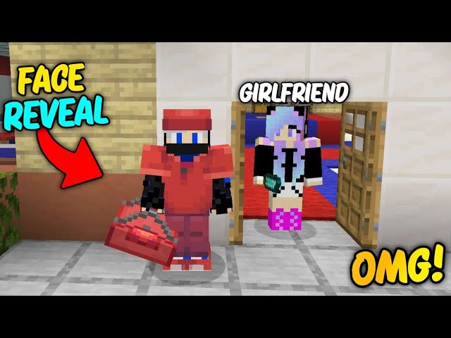 😍i Became Pizza Delivery Boy For My Girlfriend FACE REVEAL in Minecraft || 300k Special ||