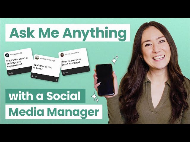 Q&A | How to Become a Social Media Manager in 2023? One Person Social Teams?