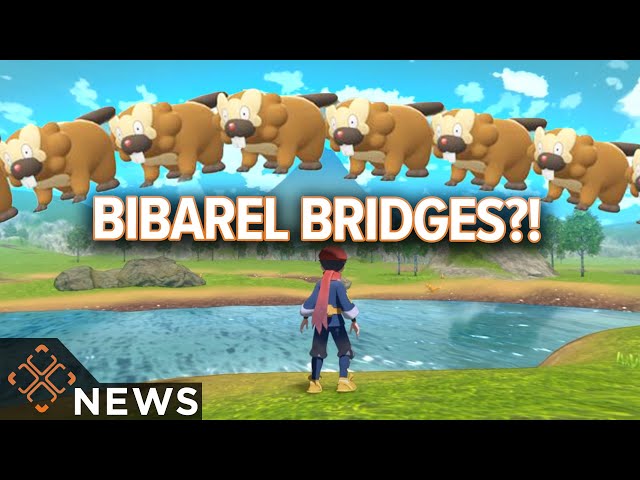 People Are Building Bibarel Bridges In Pokemon Legends: Arceus
