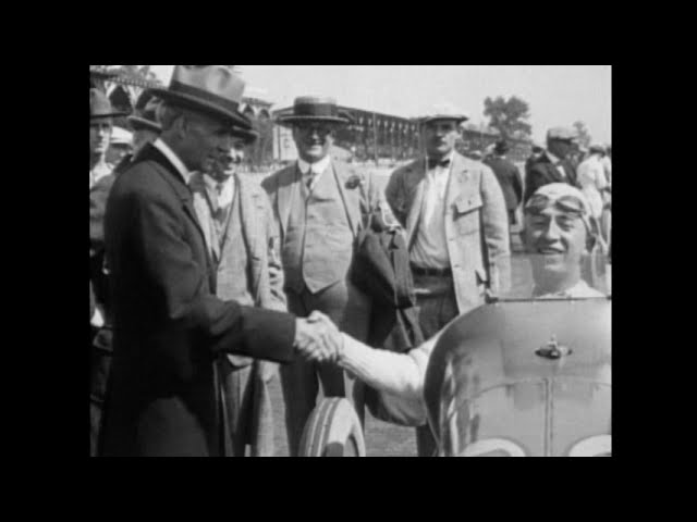 Original Footage from the Indianapolis 500 100 Years Ago!