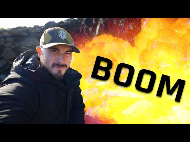 Ground Work & Explosions On Our Property In Sweden | Studio Build Episode 2