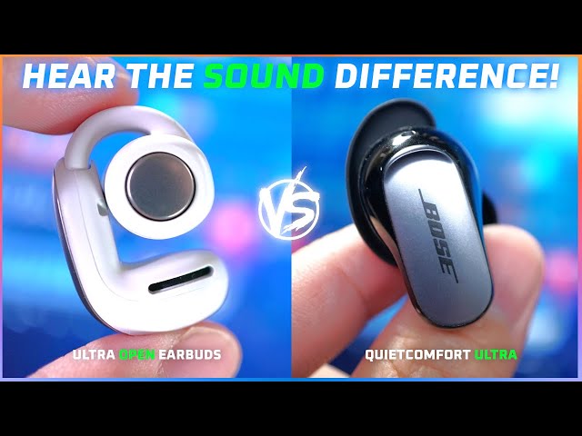 Did not expect it! 😲 Bose Ultra Open Earbuds Review vs QuietComfort Ultra