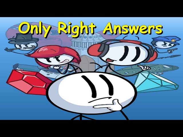 Only Right Answers | The Henry Stickmin Collection (Full game & All Endings)