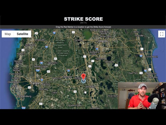 (STRIKE SCORE) The Best Day To Go Fishing In Your Area!