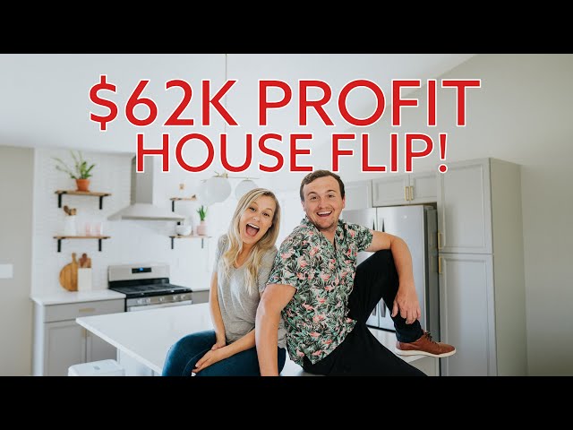 House Flip Before And After: $62,000 Profit! - 4 Month Home Renovation With Budget Breakdown