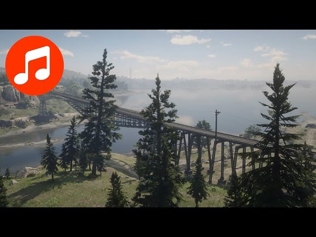 RED DEAD REDEMPTION 2 Ambient Music 🎵 Train Valley (RDR2 Soundtrack | OST)