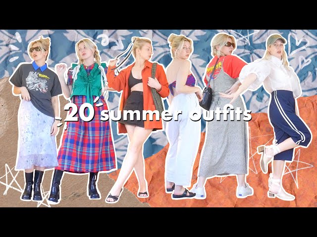 20 Outfits for COOL ARTSY WEIRD GIRLS: Summer Edition