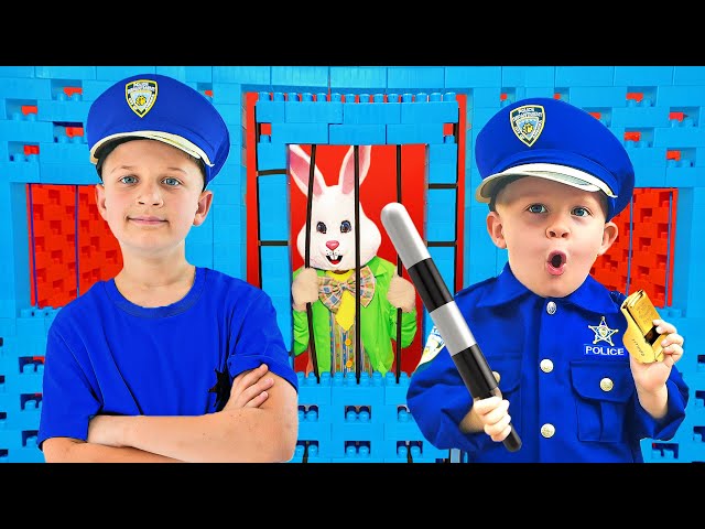 Таємнича поліцейська пригода Роми та Олівера з пасхальним кроликом!