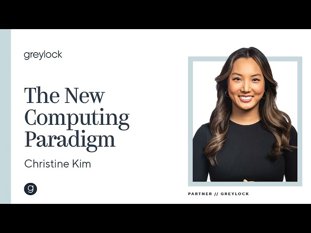 Christine Kim I The New Computing Paradigm: Innovation and Opportunities in Web3