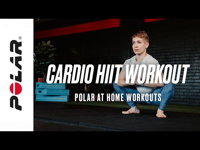 20-Minute Cardio HIIT Workout (At home, No equipment) | Polar
